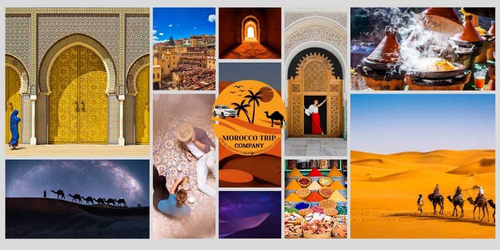 Excursión de 4 días de Fez a Marrakech por el desierto